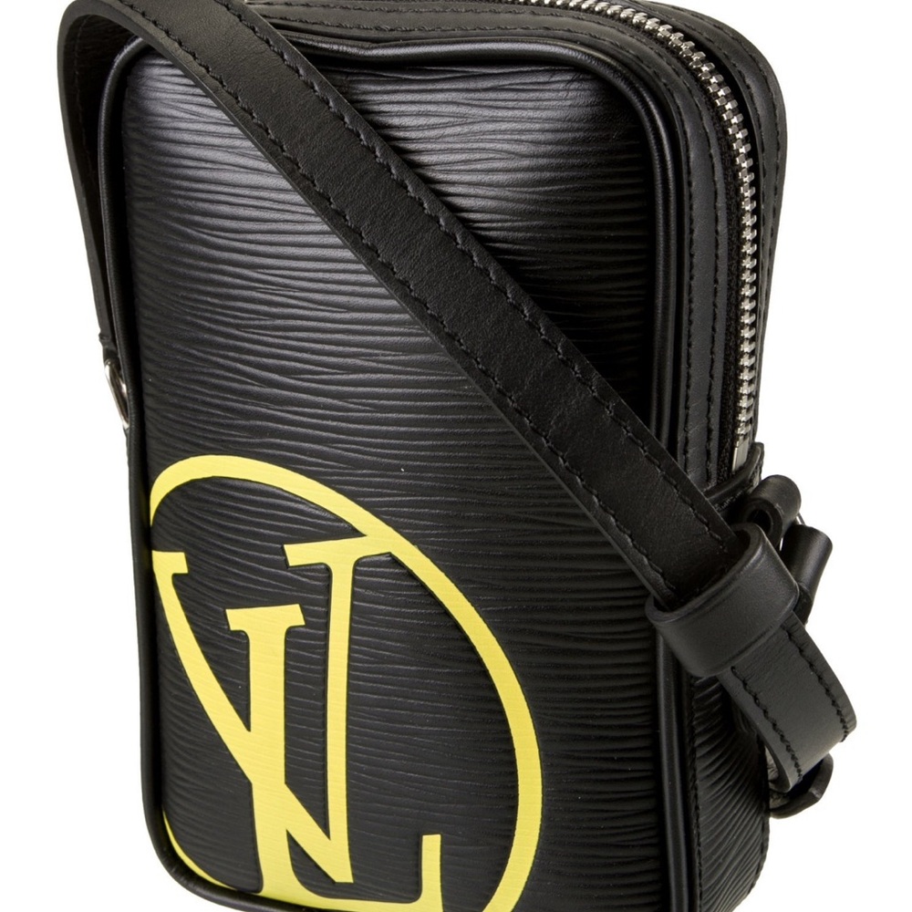 Louis Vuitton Danube black and yellow circle Epi leather bag - Picture 2 of 6